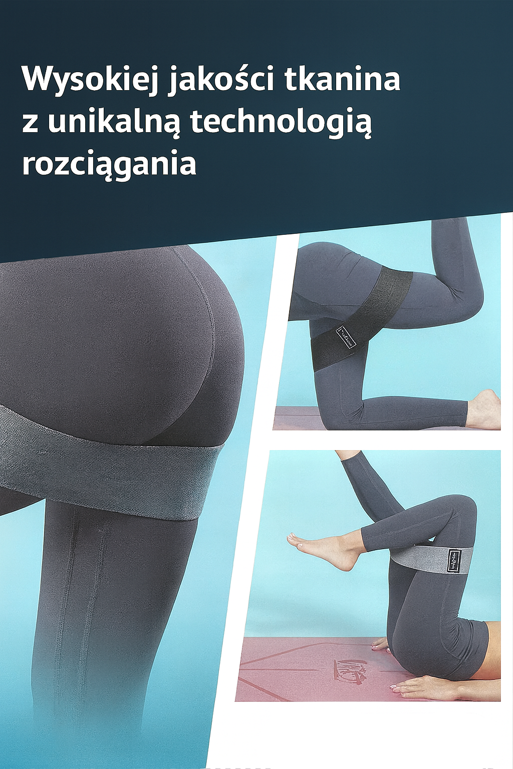 FORTIVÉ PowerBands – Zestaw premium gum oporowych do treningu siłowego