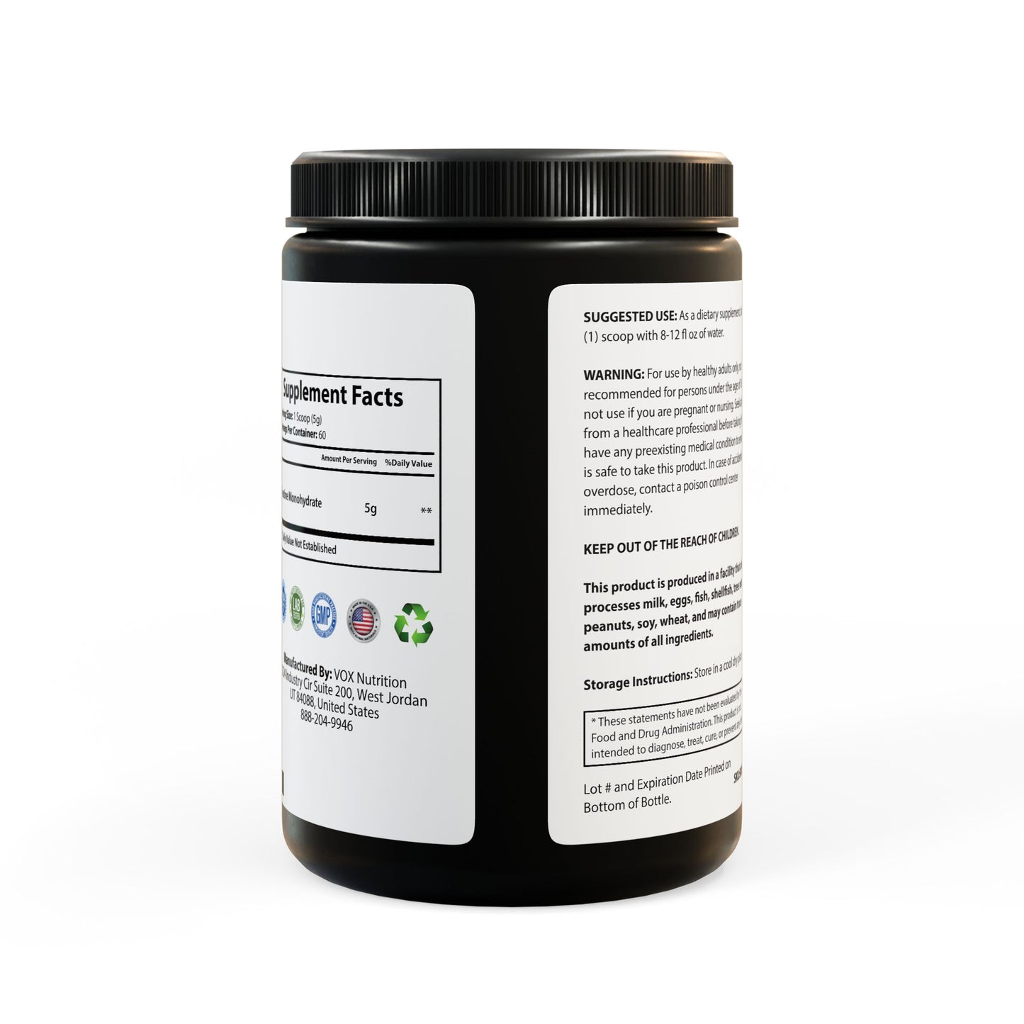 Fortive Kreatyna Monohydrat – Suplement Premium 300g