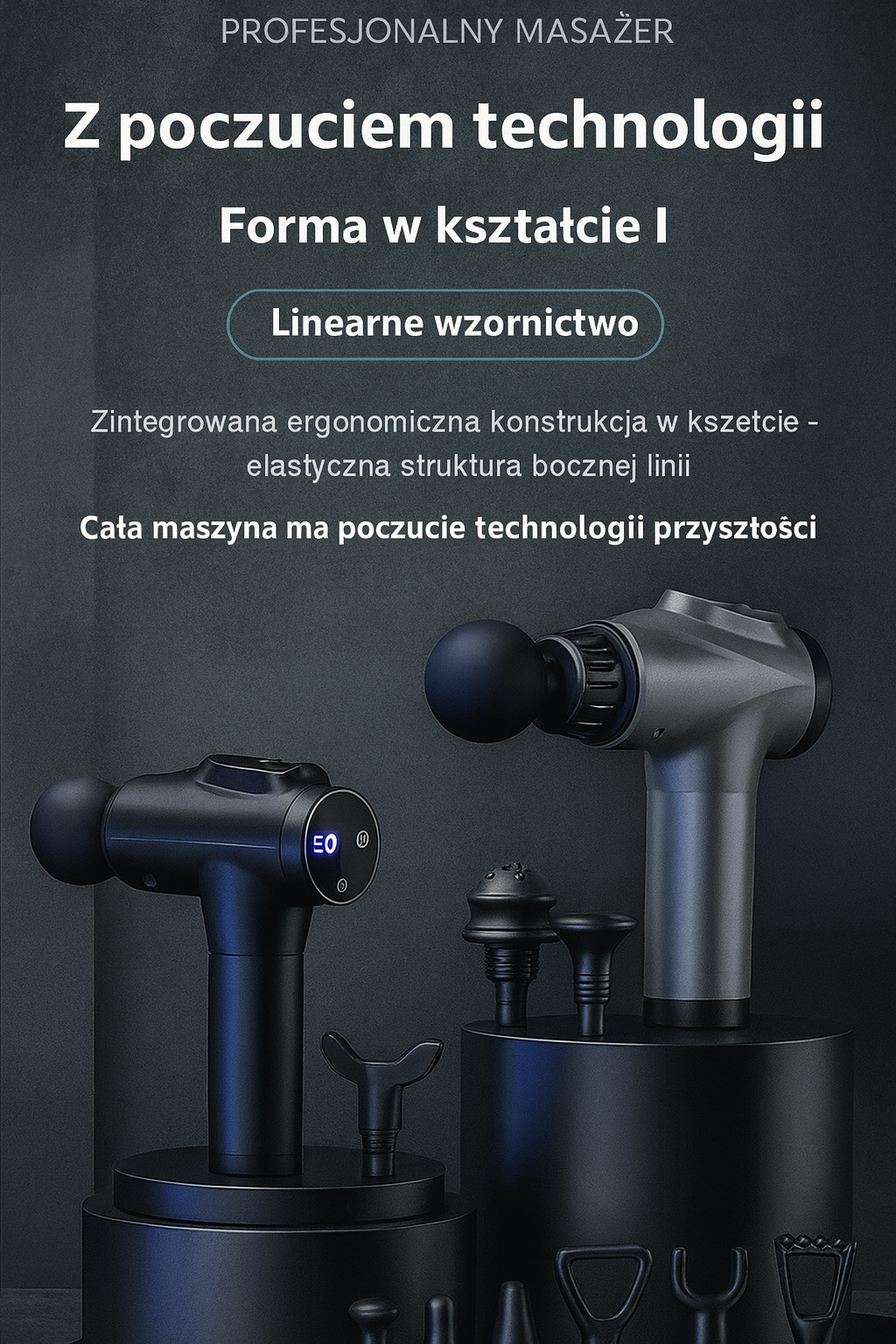 Fortive Pro Masażer Elektryczny – Pistolet do Masażu