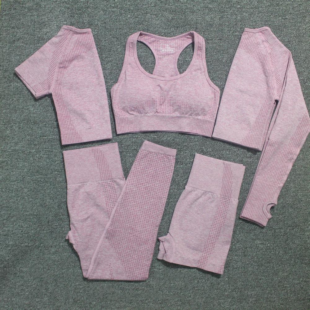 vital seamless yoga set gym set women workout clothes for women active wear sport suit-0